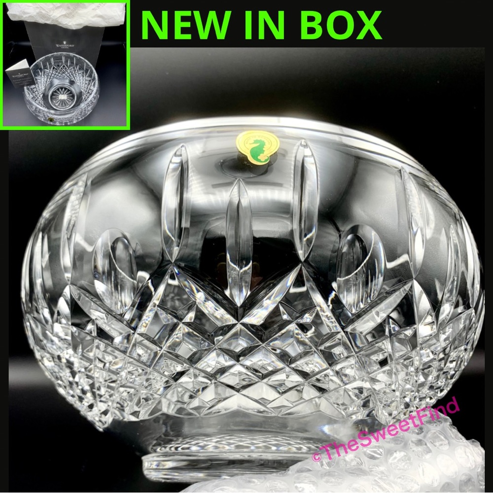 ‼️PENDING‼️ Waterford Crystal Bowl 10” LTD SERIES 1996 Vtg MSRP$400 NIB